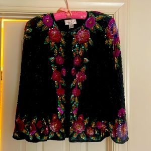 Stunning Sequin and Beaded Jacket